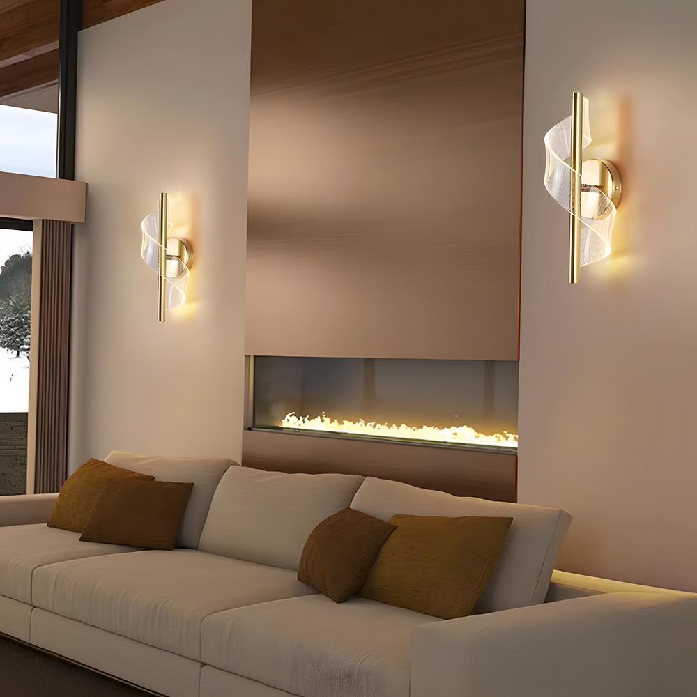 Wandlampe LED G032-W Gold