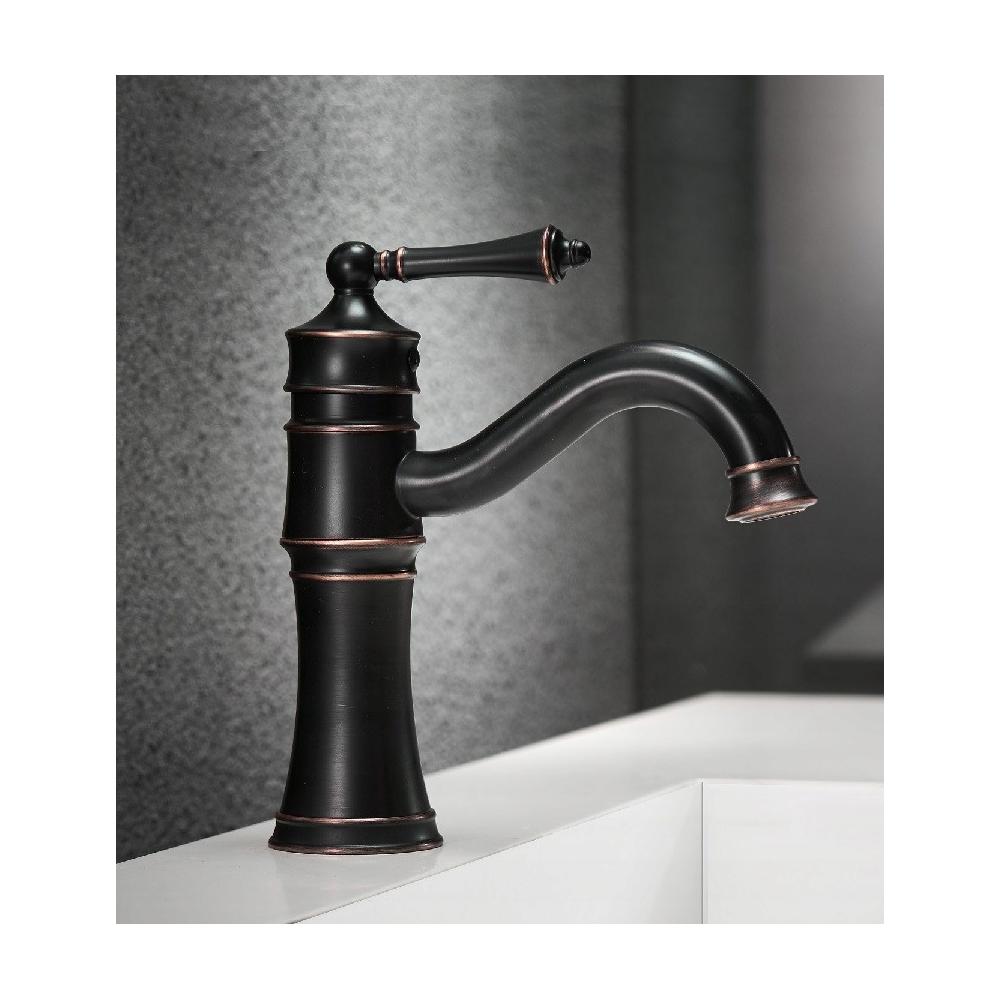 Rubinetto da bagno Rea Vintage Old Black Low