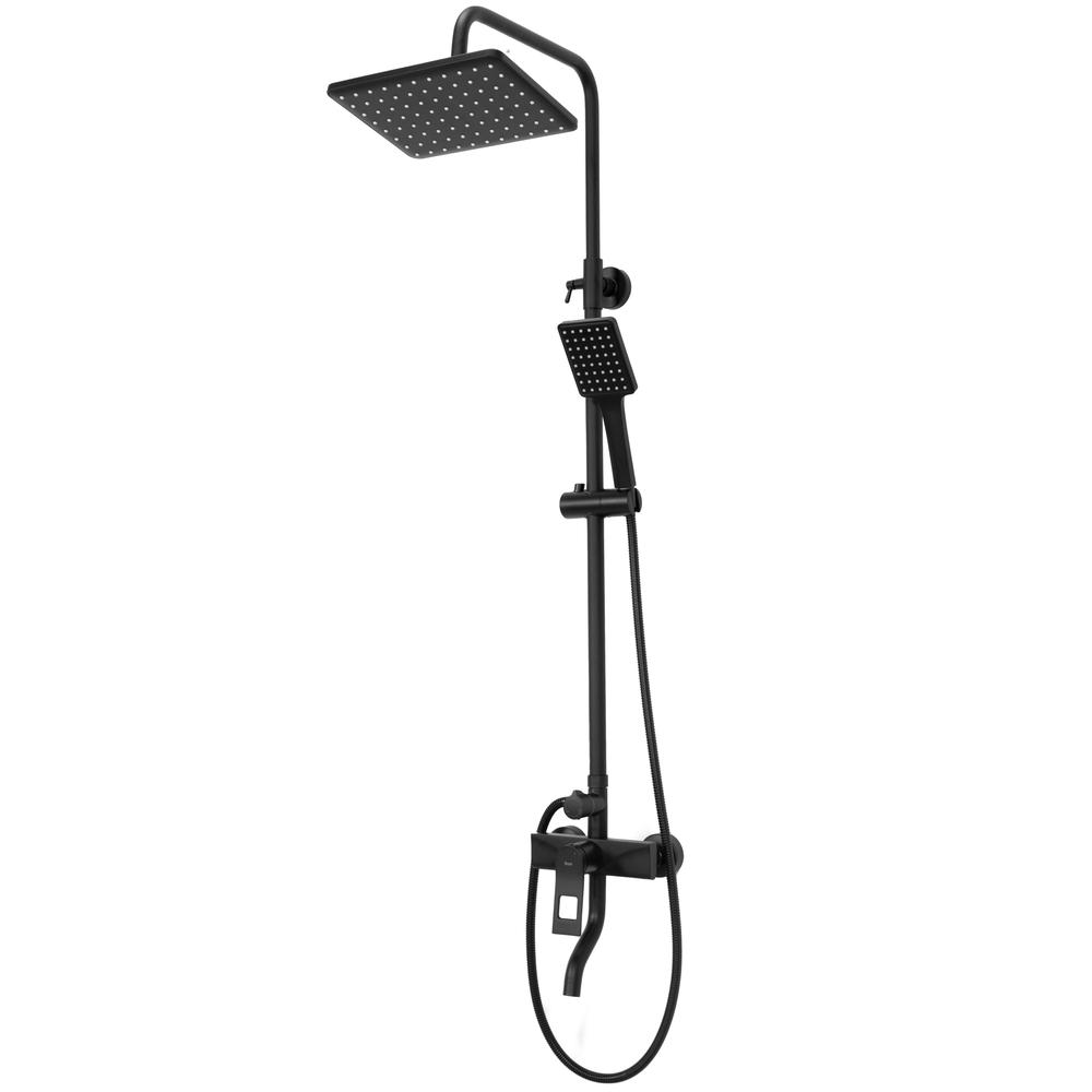 Σετ ντους REA SOUL Μαύρο