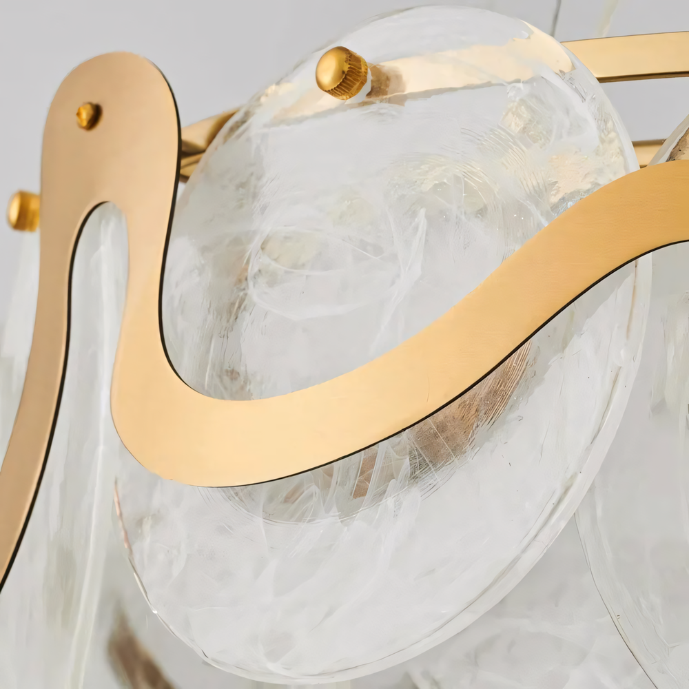 Люстра APP1544-8CP Brush Gold