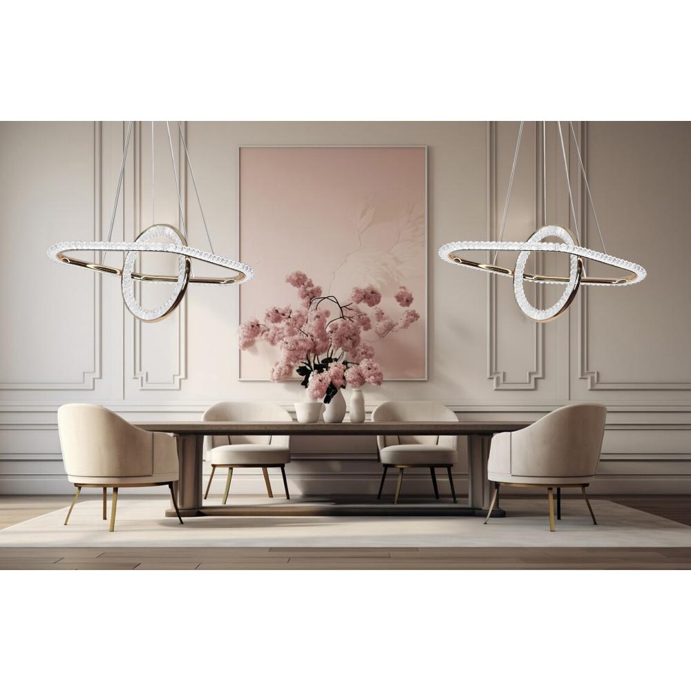 Lampe LED G034-CP Gold