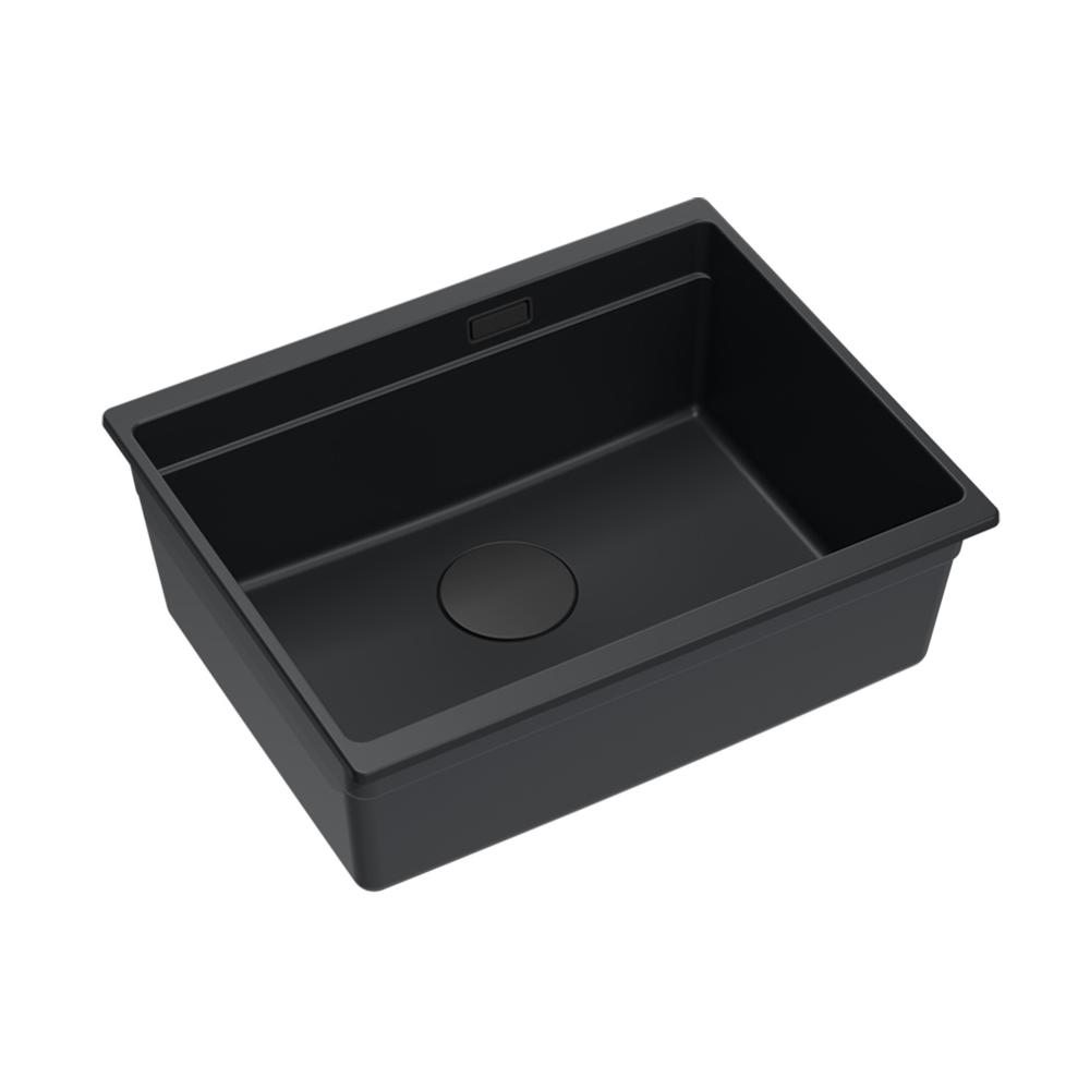 granito kriauklė Logan 100 Black