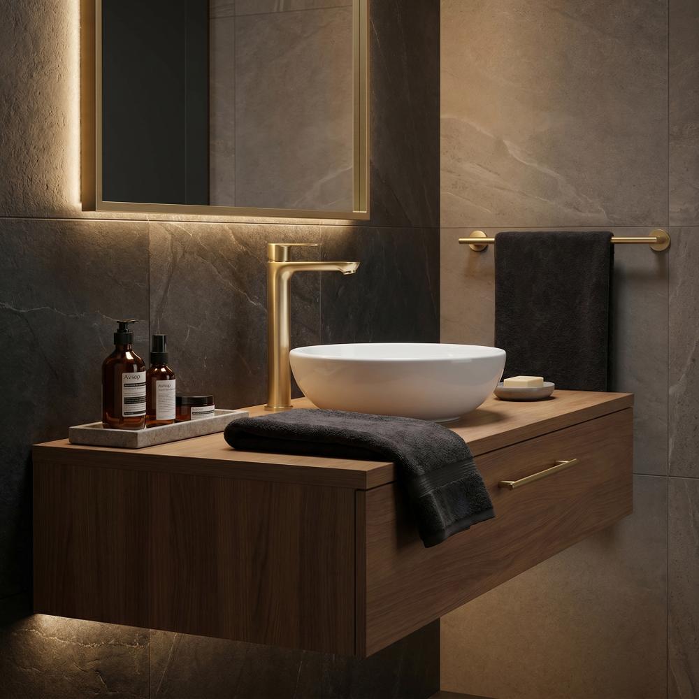 Waschbeckenarmatur Rea Logan Brush Nickel