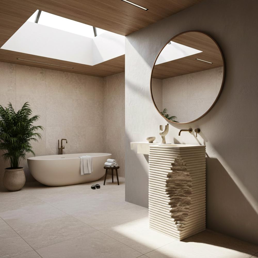 Freestanding basin REA Travena Square