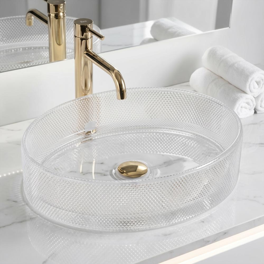 Lavatório de apoio REA Mirella Transparent