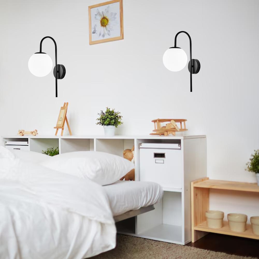 Wandlampe G090-1W BLACK