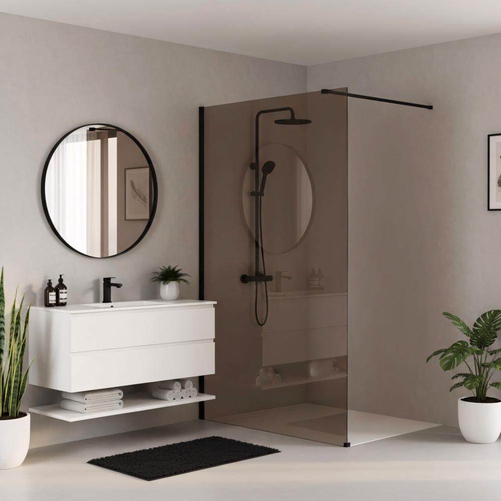 Zuhanyfal Rea Flexi Brown / Black 100