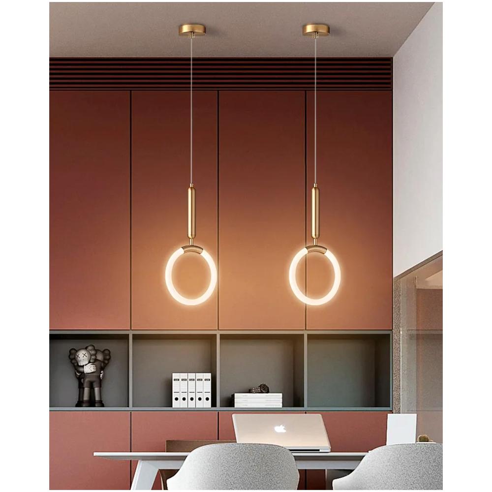 LED-Hängeleuchte LHJ058-CP1 Brush Gold