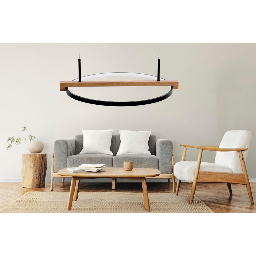 Lampe LED wood APP1530-CP