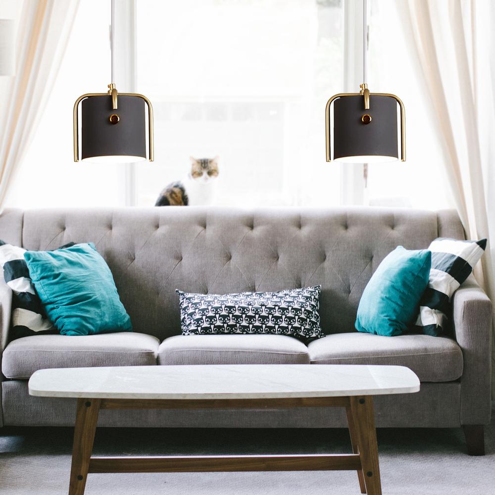 Lampe APP934-1CP Elegent Black