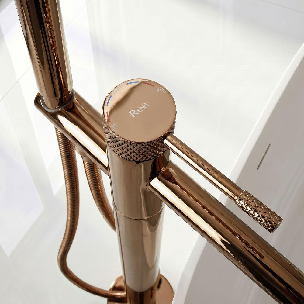 Cмесител-свободно стоящ  Rea Venti Copper