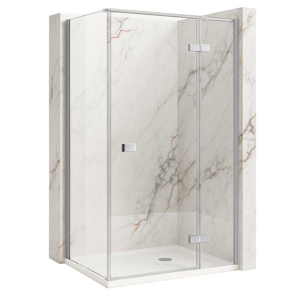 Cabina doccia Rea Atlas 90x100 Chrome