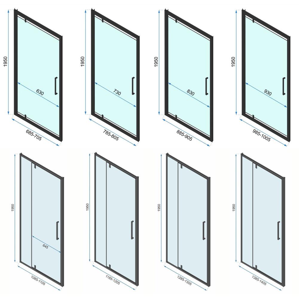 Eckdusche Rapid Swing