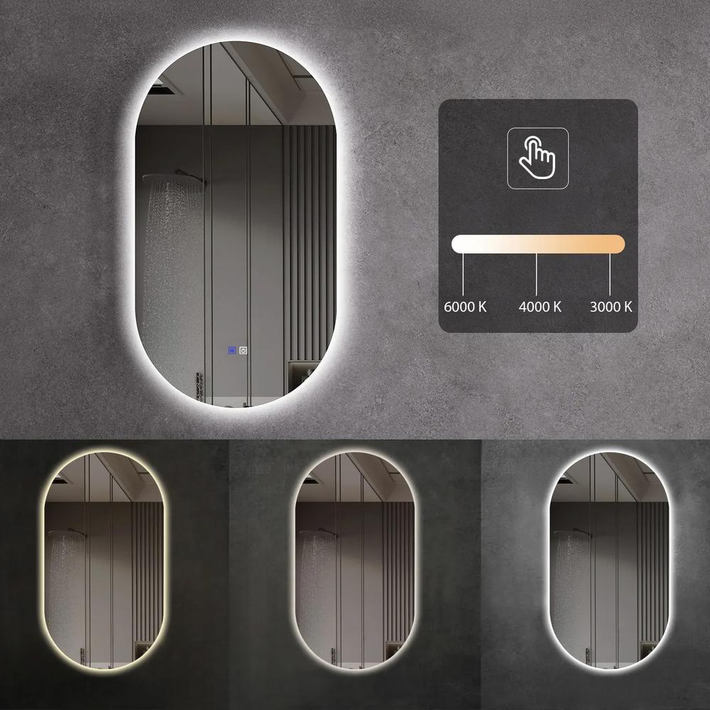 Mirror LED 50x80cm S027