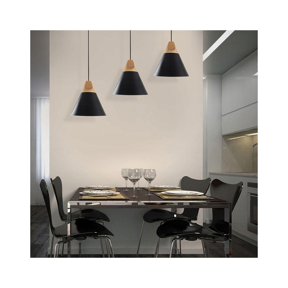 Hängelampe Scandi A Black