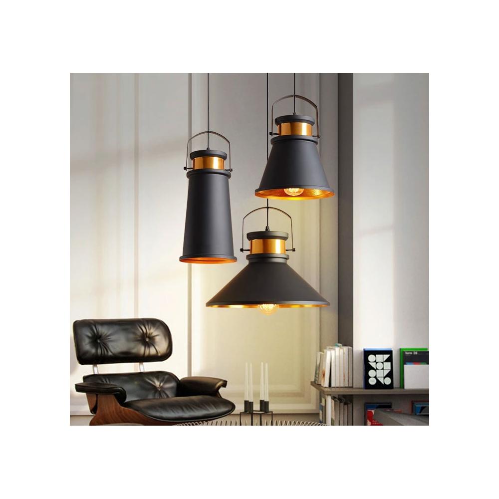 Hängelampe ASTI B Black/ Gold