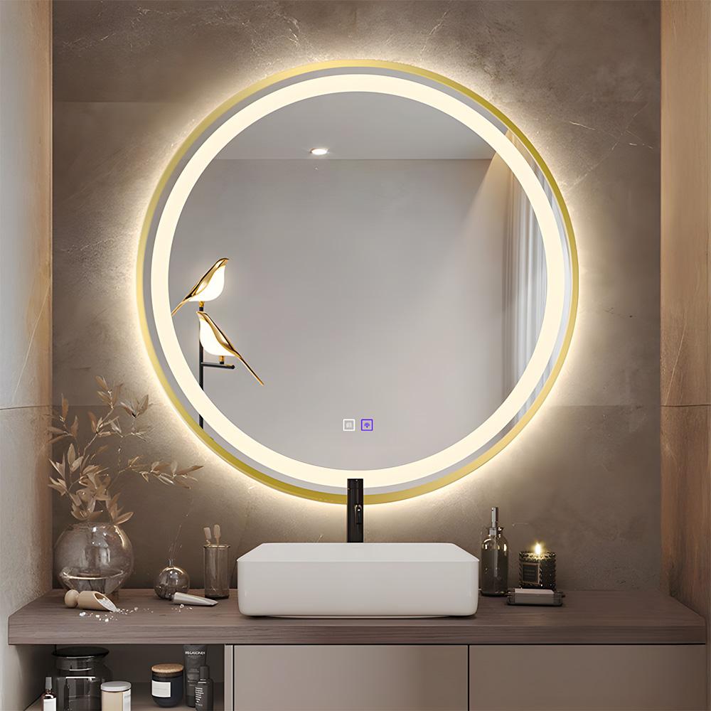 Mirror LED 90cm MMJ Gold