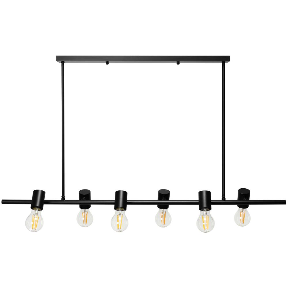 Hängelampe Metall black APP480-6CP