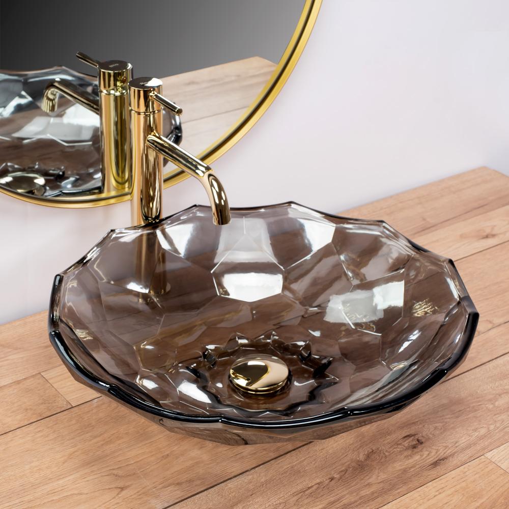 Aufsatzwaschbecken REA ARCTIC BLACK