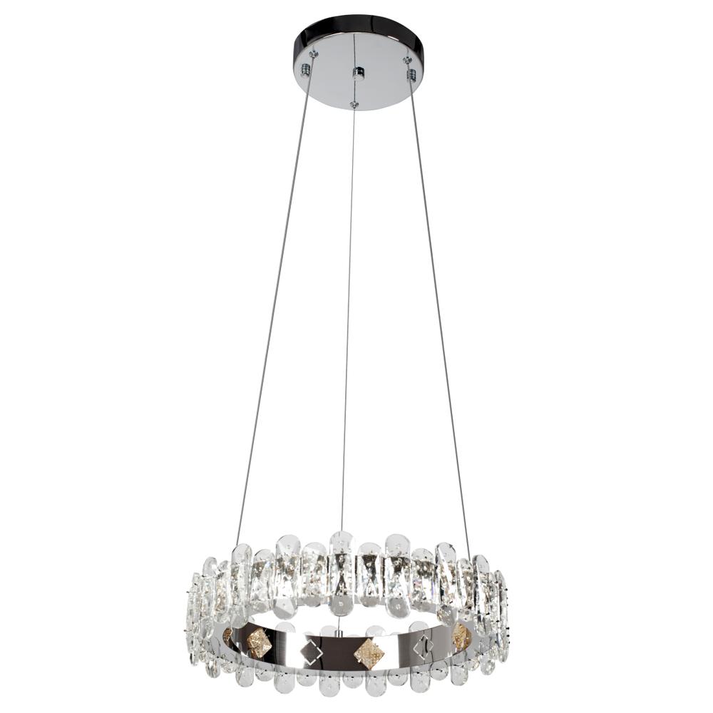 Crystal LED-Deckenleuchte APP1041-CP + Fernbedienung