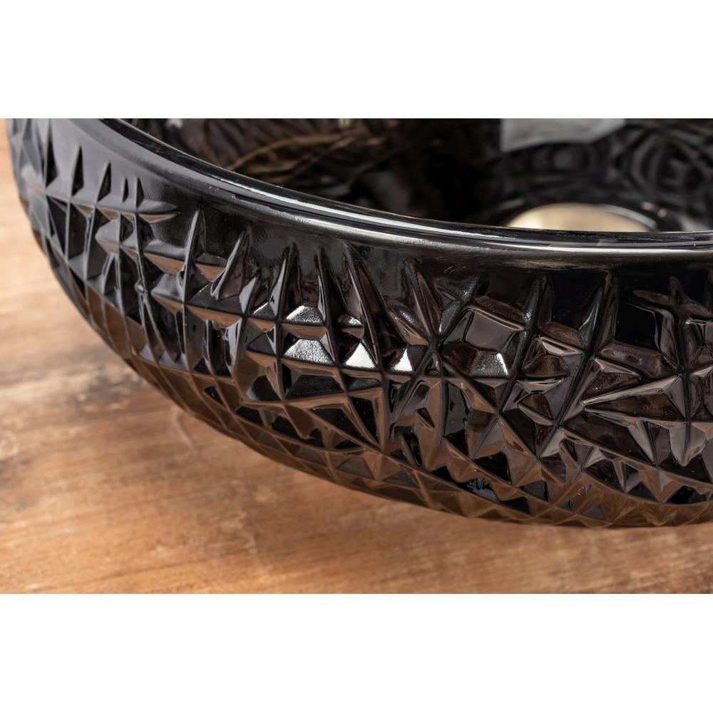 REA ICE BLACK lauapealne kraanikauss