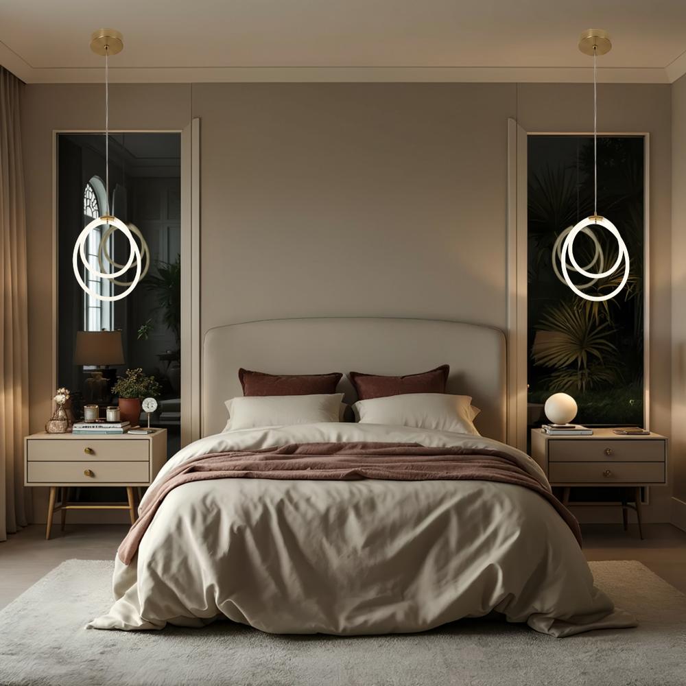 Lampe LED G021-CP Gold