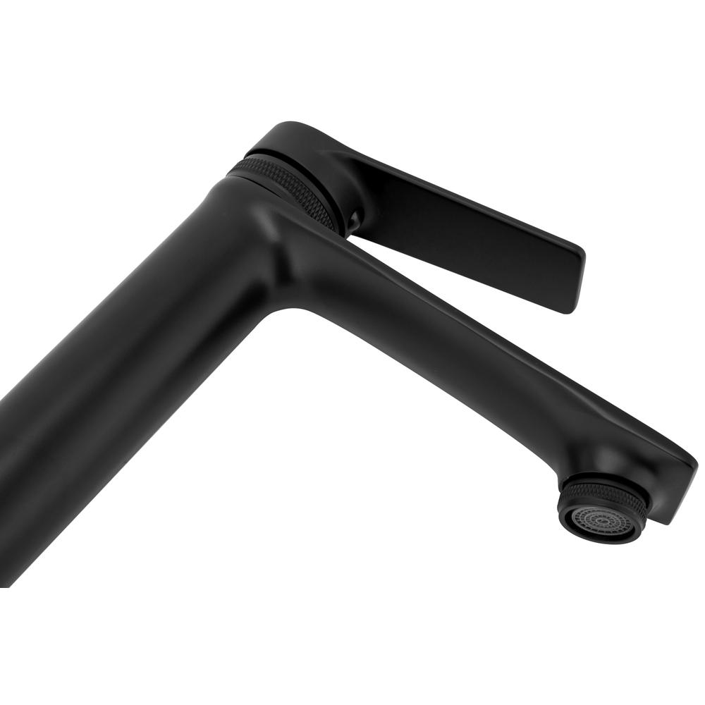 Waschbeckenarmatur Rea Viral Black High