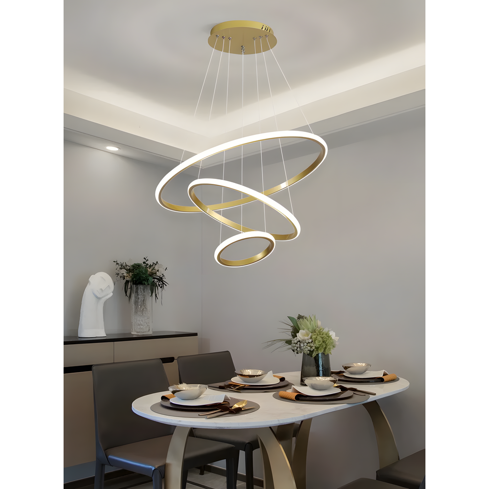 LHJ010-CP4 BRUSH GOLD Pendelleuchte