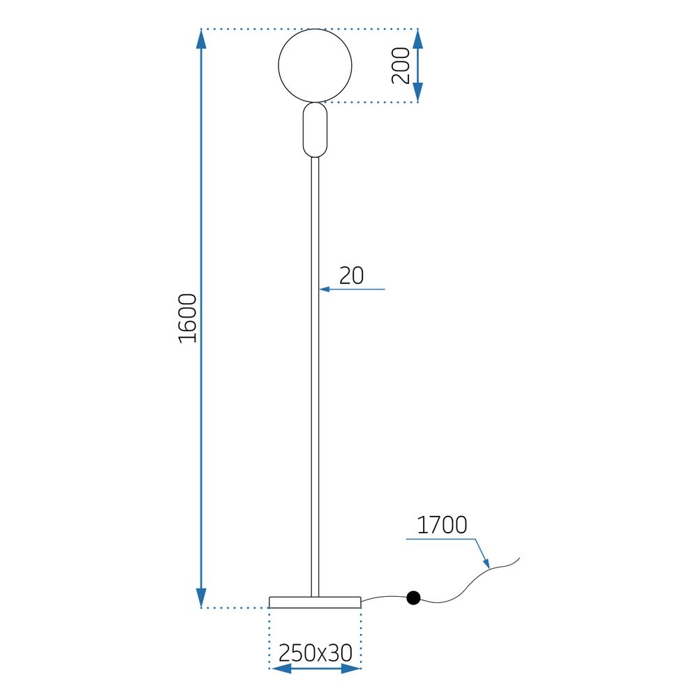 Stehlampe Reno APP928-1F