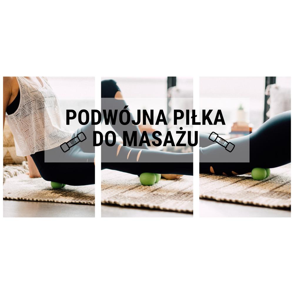 Podwójna piłka do masażu Flexifit