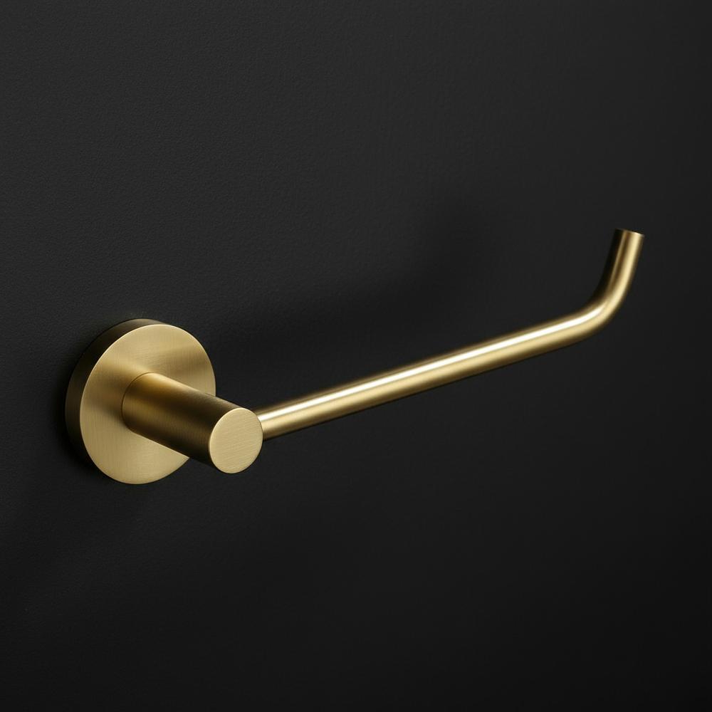 Portarrollos de papel higiénico 5609 Leo Brush Gold