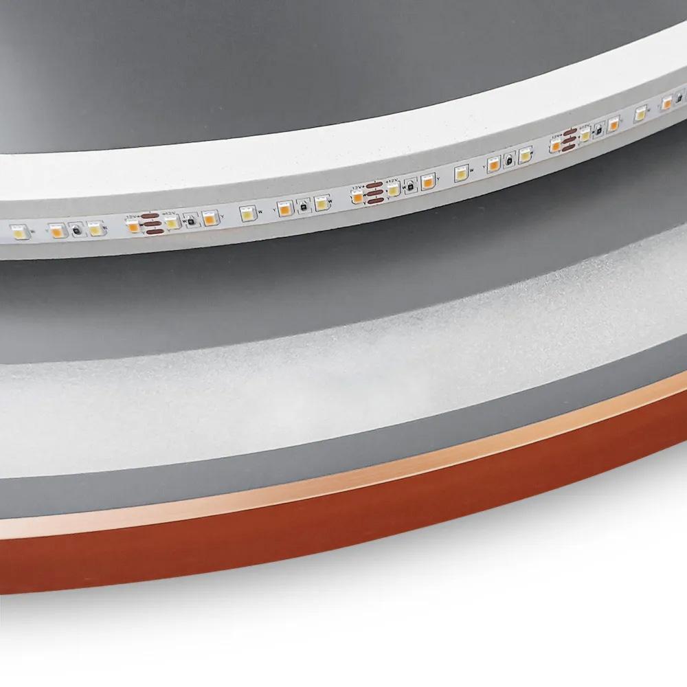 Spiegel LED 90cm MMJ BRUSH COPPER