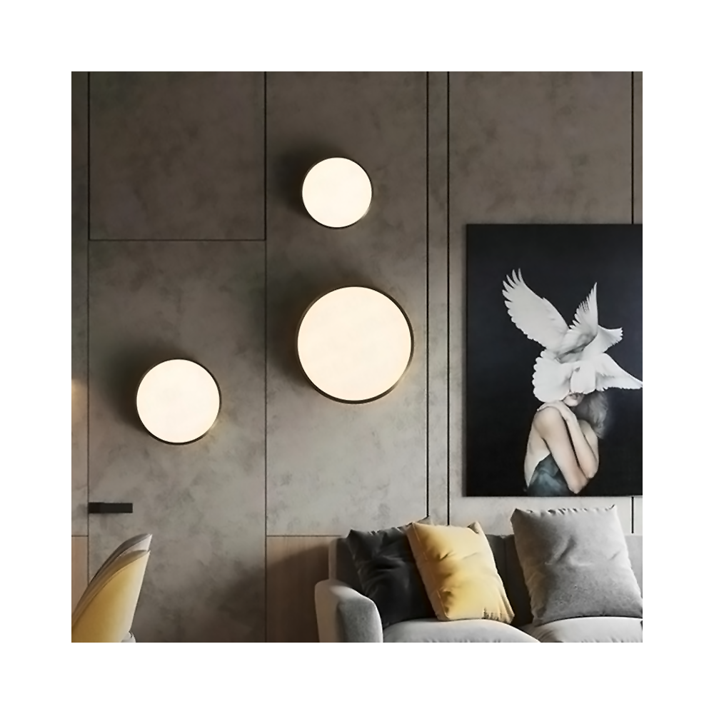 Lampa Plafon Classic APP873-C  40 cm Złota