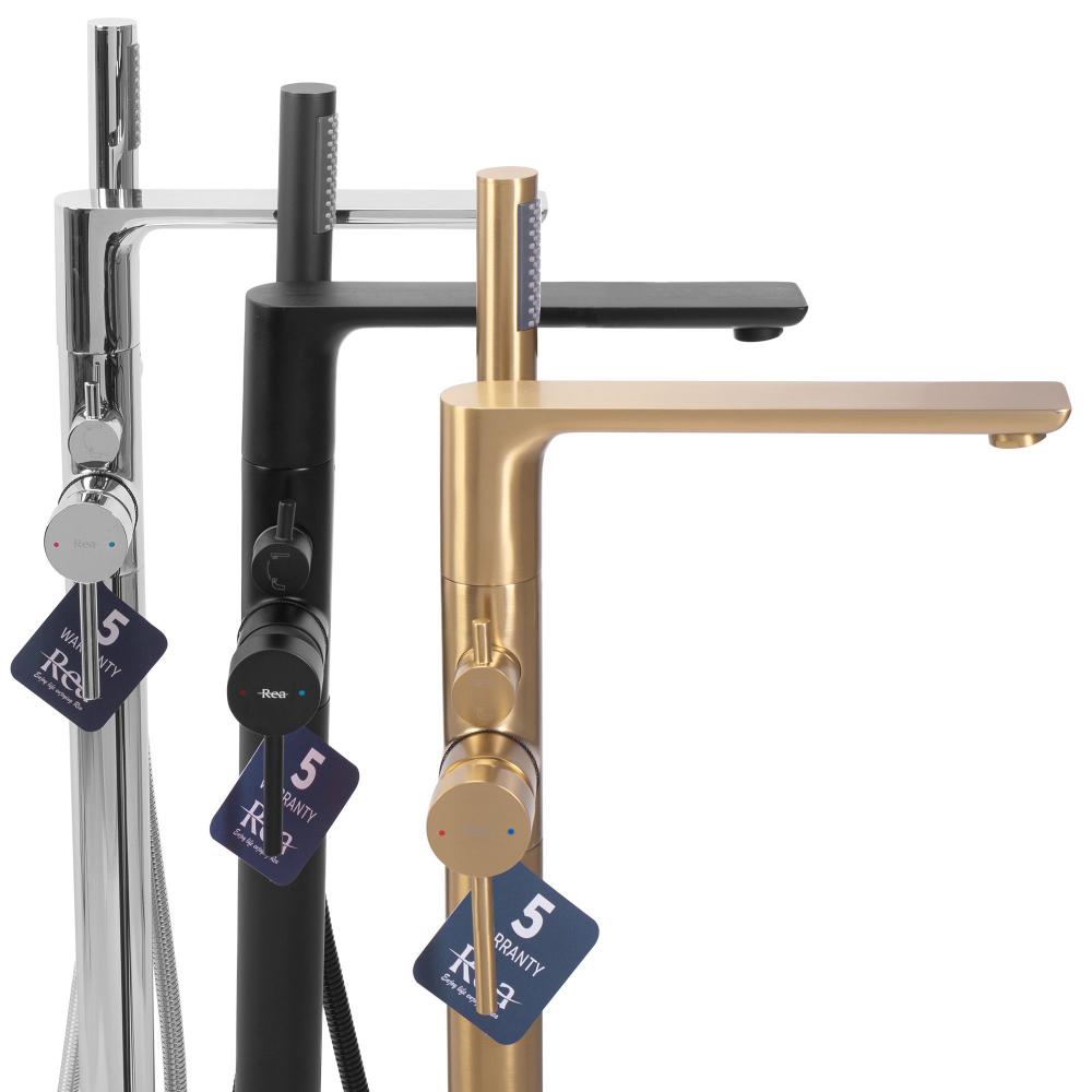 Volně stojící baterie Rea Flores Chrome