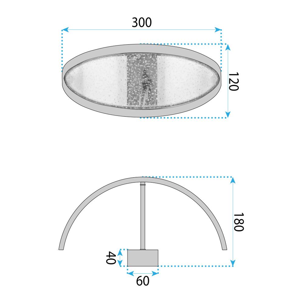 Wandlampe LED G137-W Rose Gold