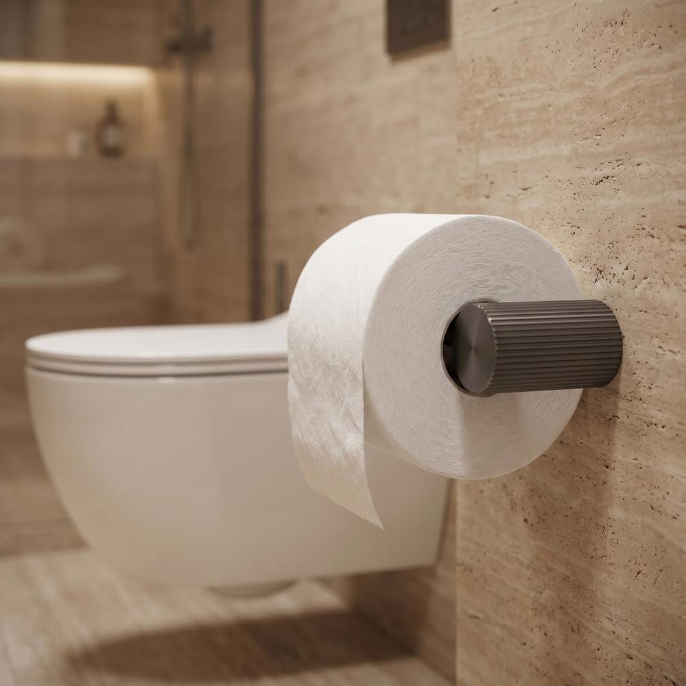 Uchwyt na papier toaletowy 64105 SOLO Tytan