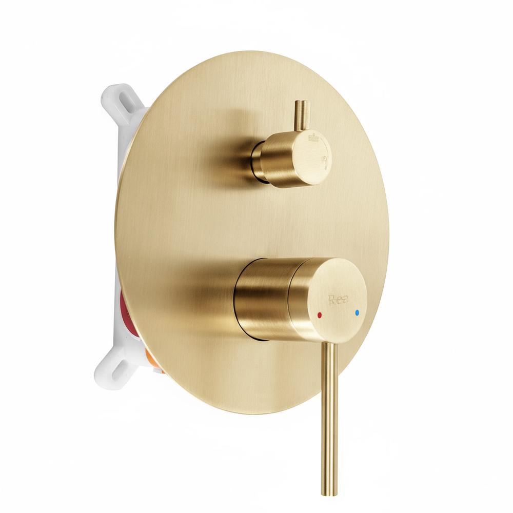 Podomietková sprchová súprava Rea Foss Clif Brush Gold + BOX