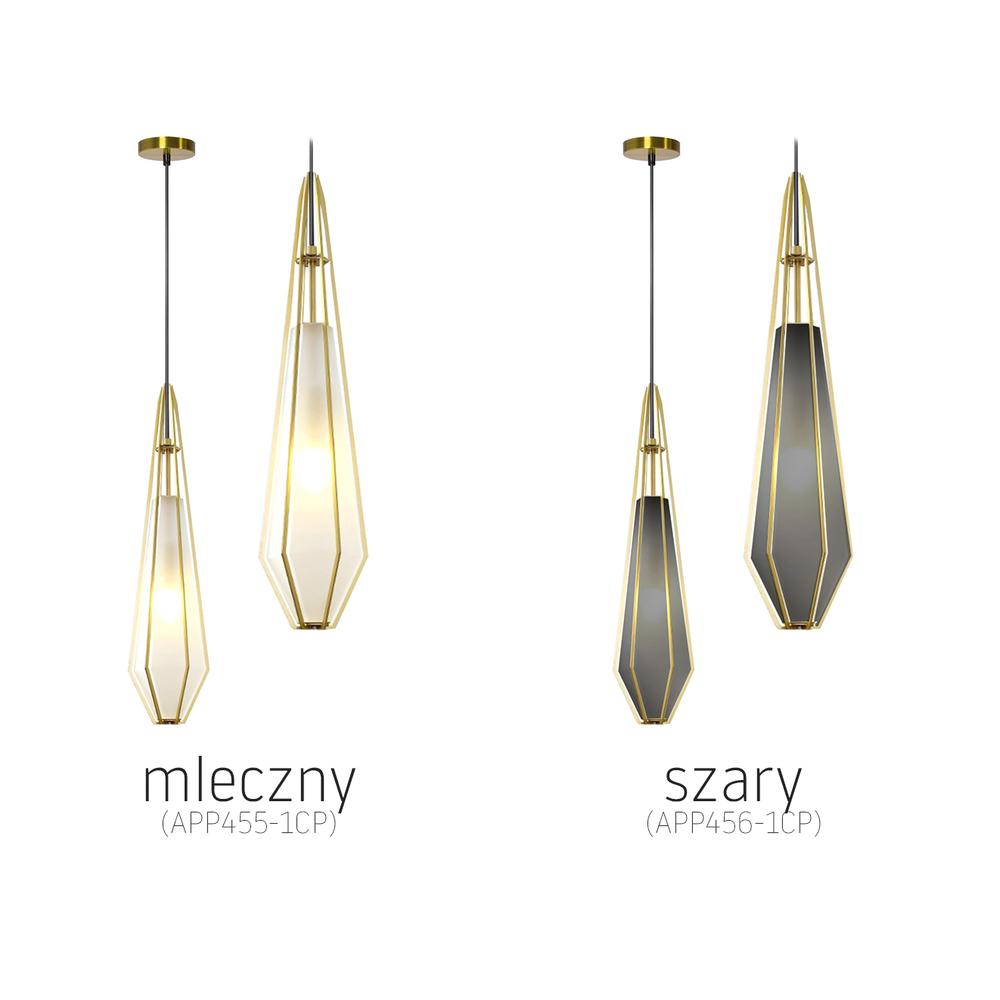 Hängelampe Glas grey APP456-1CP