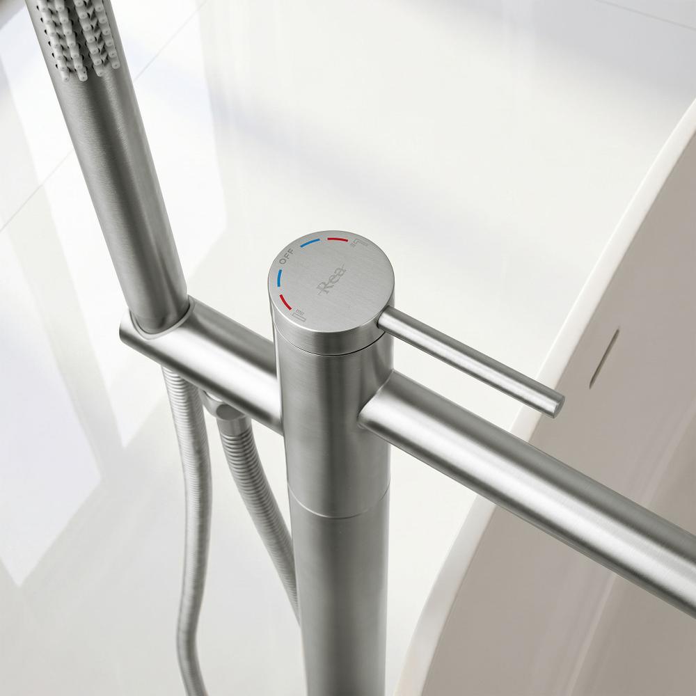 Baterie de podea Rea Clif Brush Nickel