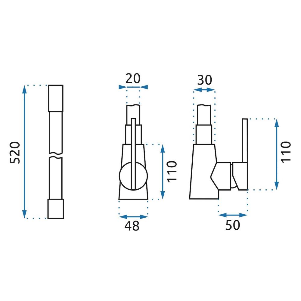 Kuhinjska pipa Rea ICON Black Gold