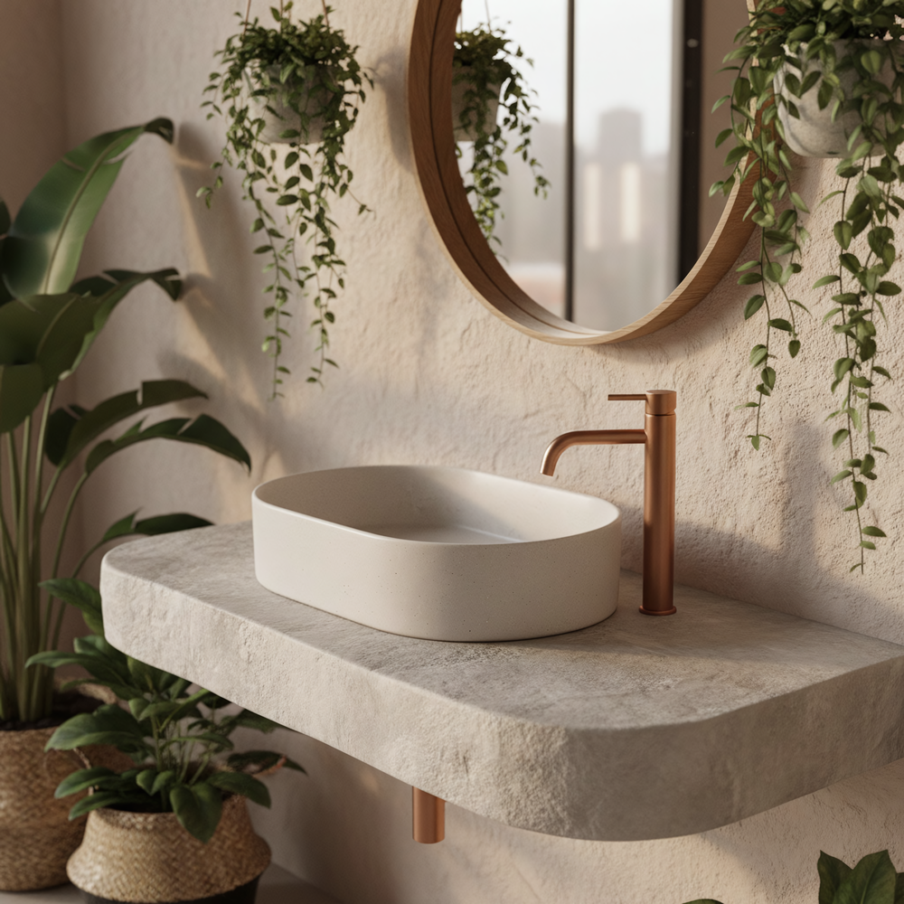 Pjedestāla izlietne Rea Nadia 60 Sandy