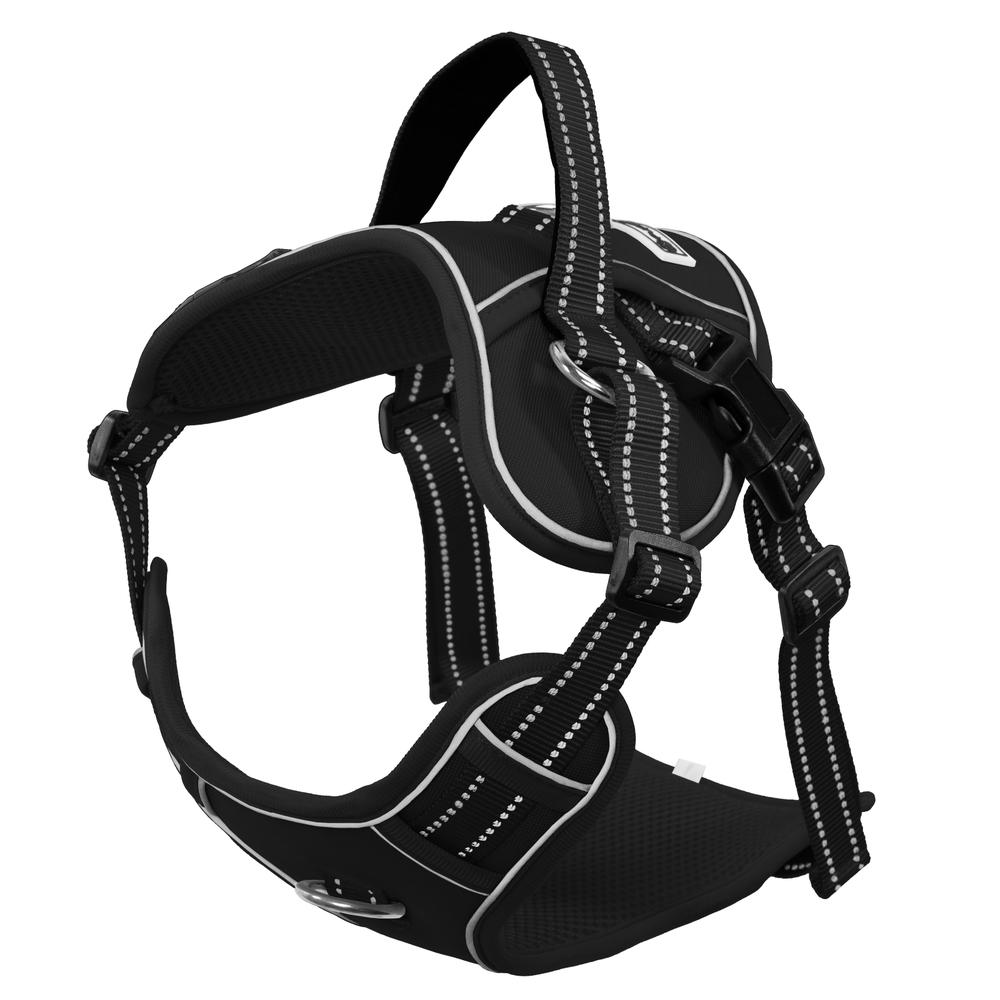 Smycz i szelki dla psa PJ-063 black XL