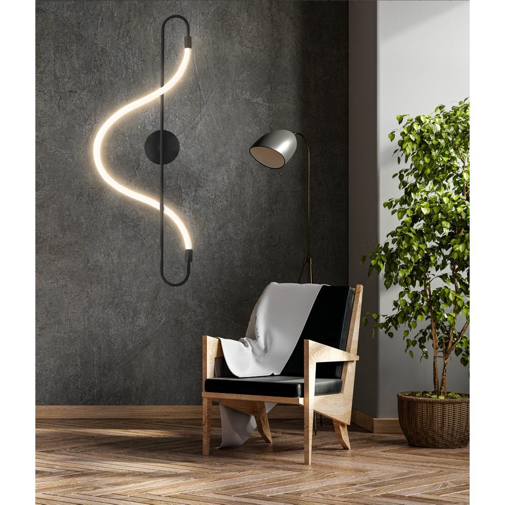 Lampe LED APP857-W LONG BLACK