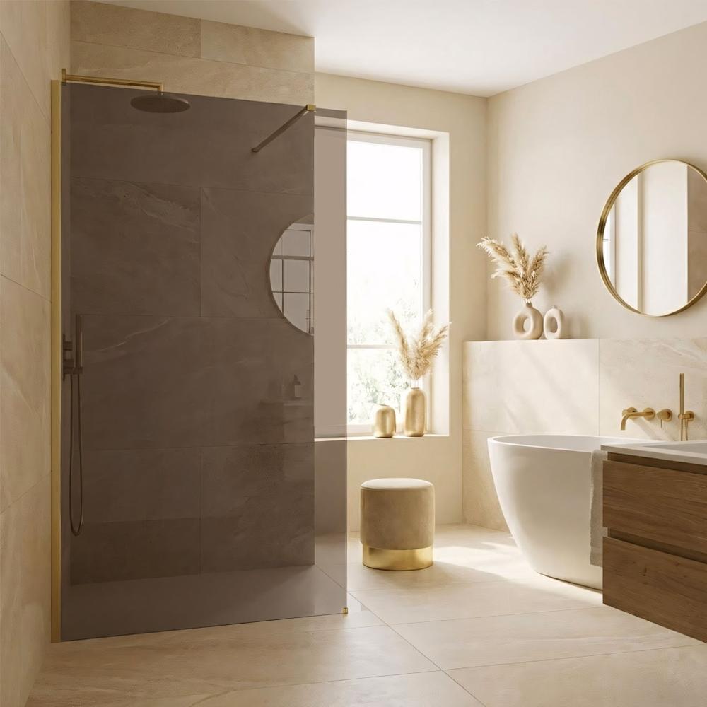 Dušo siena Rea Flexi Brown / Brush Gold 140