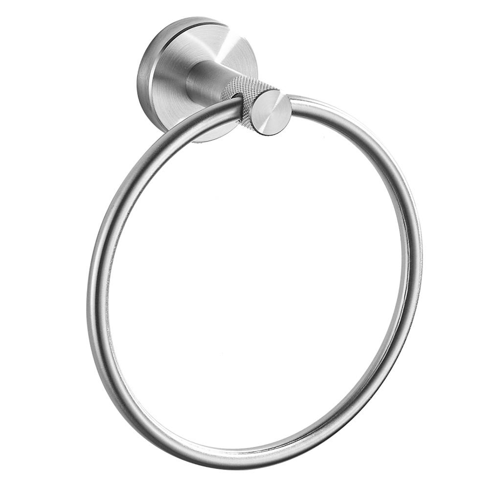Bathroom hanger Ring 6610 Modern Brush Nickel