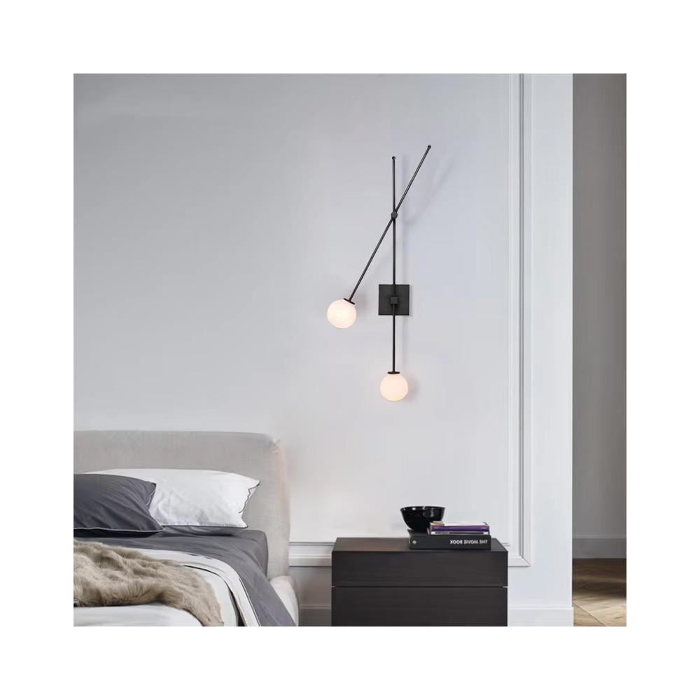 Wandlampe APP1595-2W black