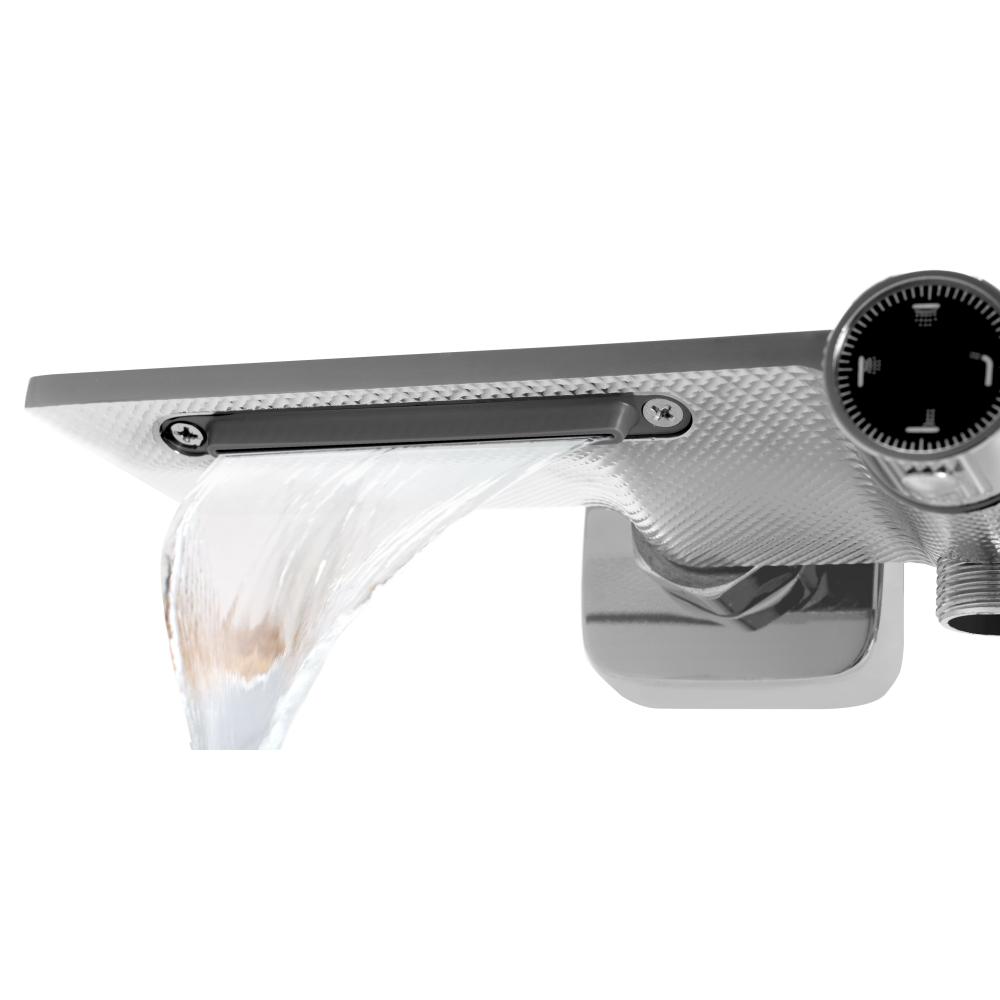 Coloana de dus REA HELIX Chrome