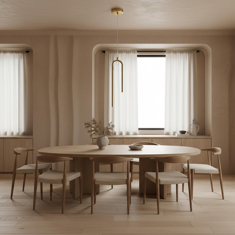 Люстра LED APP1803-CP Brush Gold