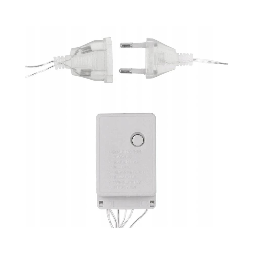 Kurtyna LED Gwiazdy Multikolor z Pilotem CD002-138