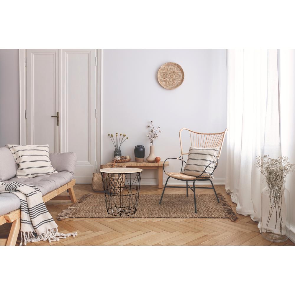 Druciany stolik kawowy Twins Rozmiar L